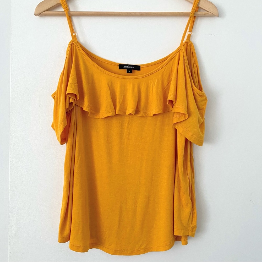 Off-Shoulder Ruffle Top